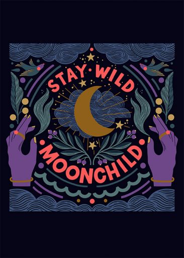 Moonchild av Carmi Grau