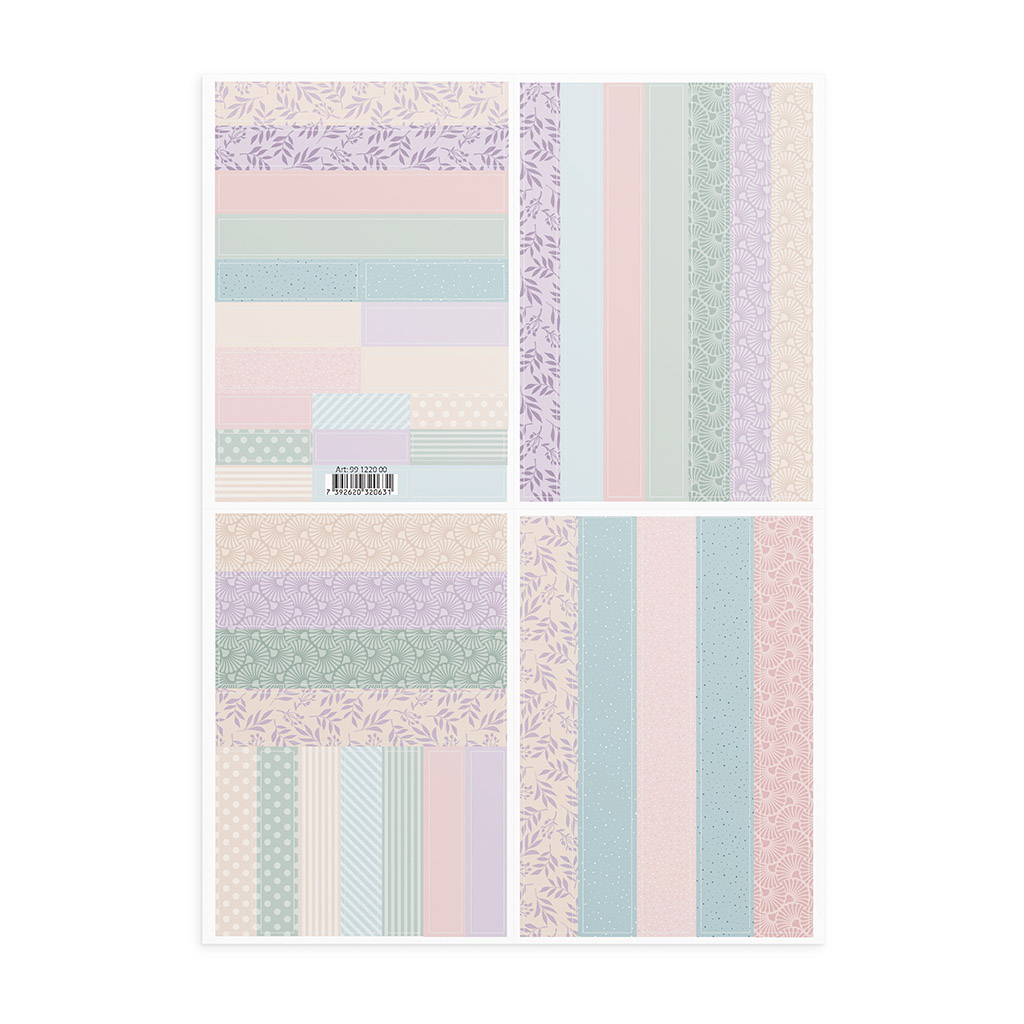 Washi Tape klistremerker Lovely Leaves