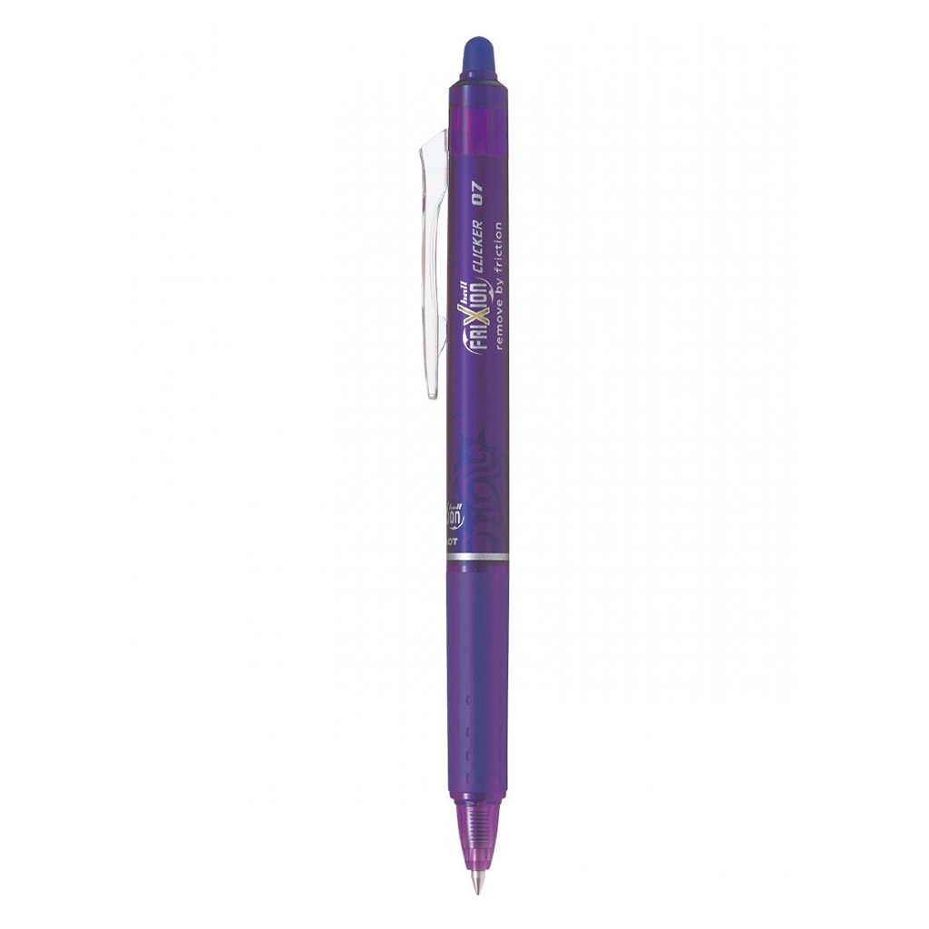 Pilot Frixion Clicker 0,7mm Lilla