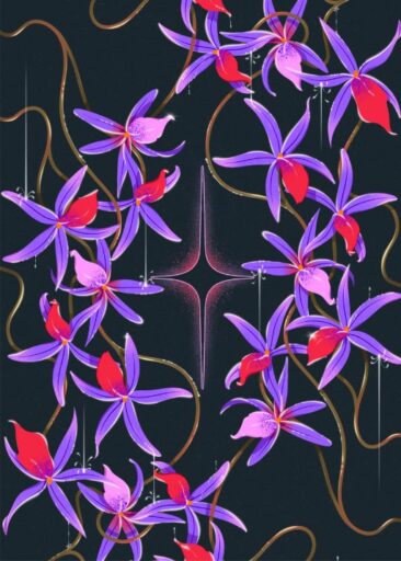 Flowers front cover av Laurie-Anne Poquet