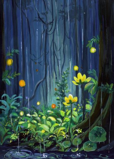 Deep forest bloom av Zoe Art Garden